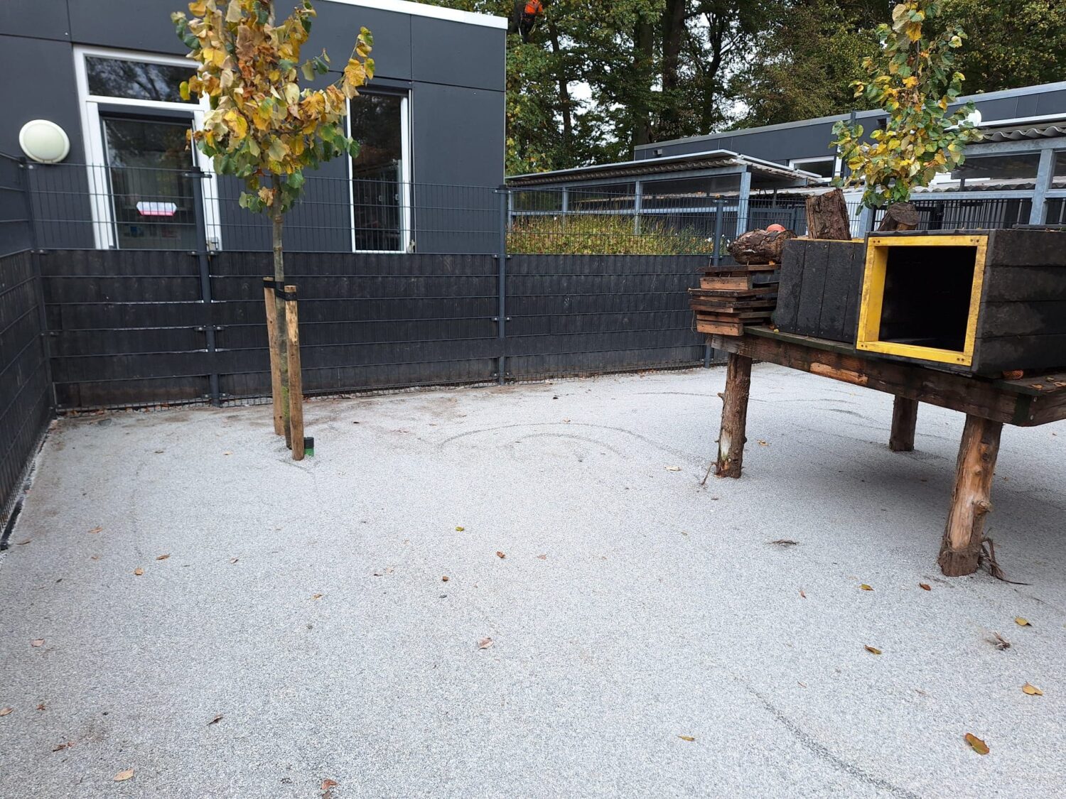 Aanleg honden kunstgras Louterbloemen (7)